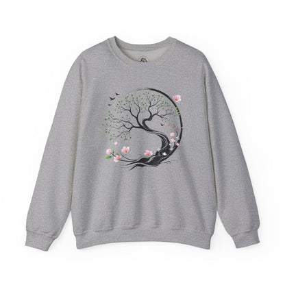 Sport Grey | Unfolding Grace Sweatshirt, front view
