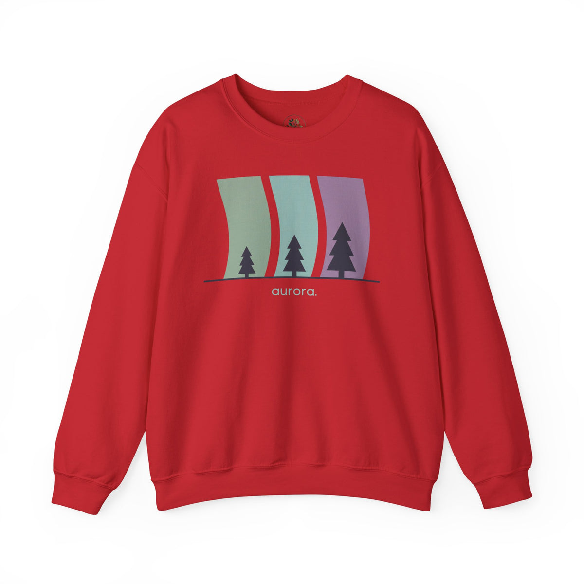 Red | Aurora Sweatshirt, front view