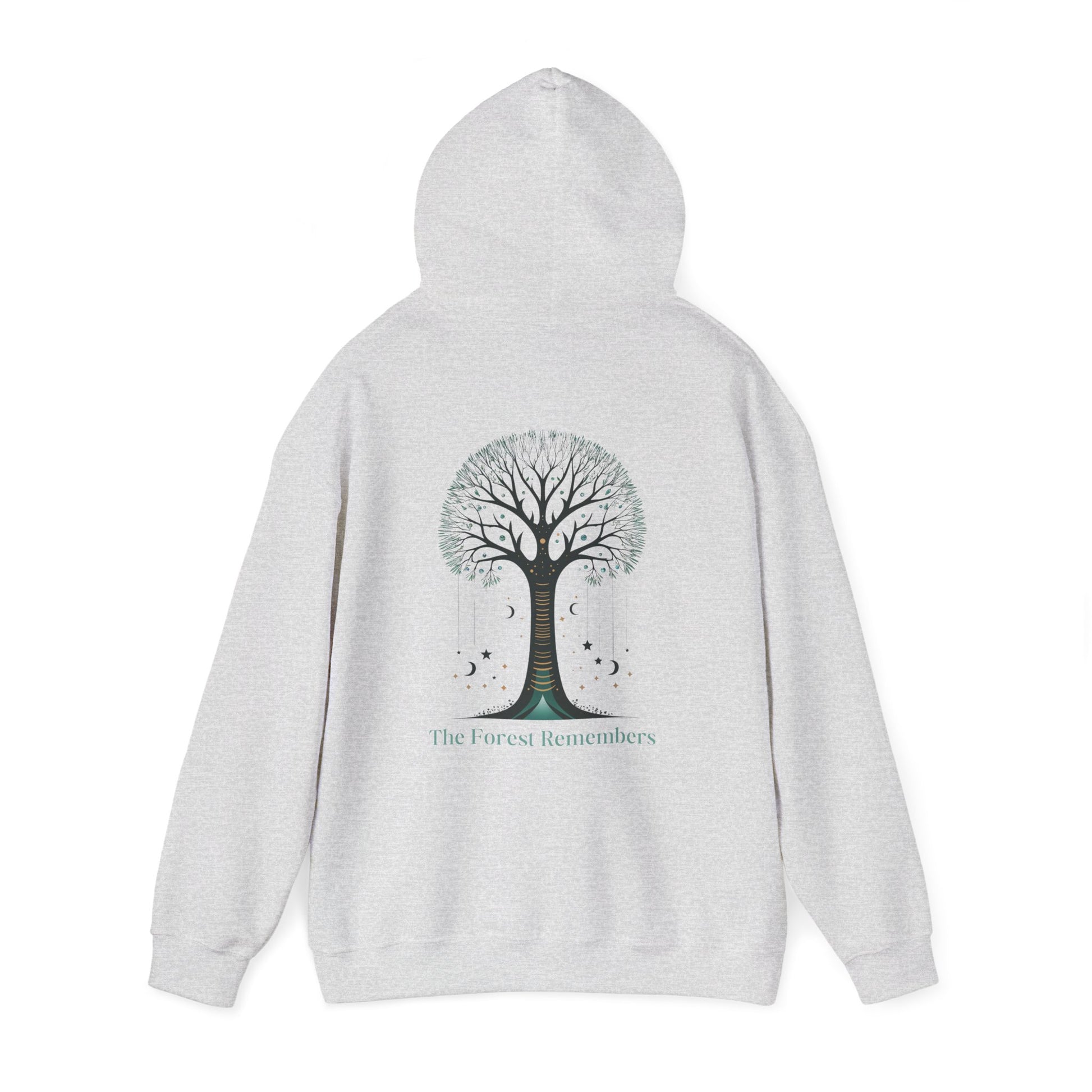 Ash | The Forest Remembers Hoodie, back view 2