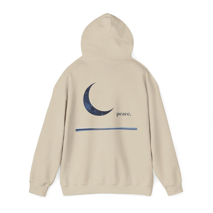 Sand | Moonlit Peace Hoodie, back view 2