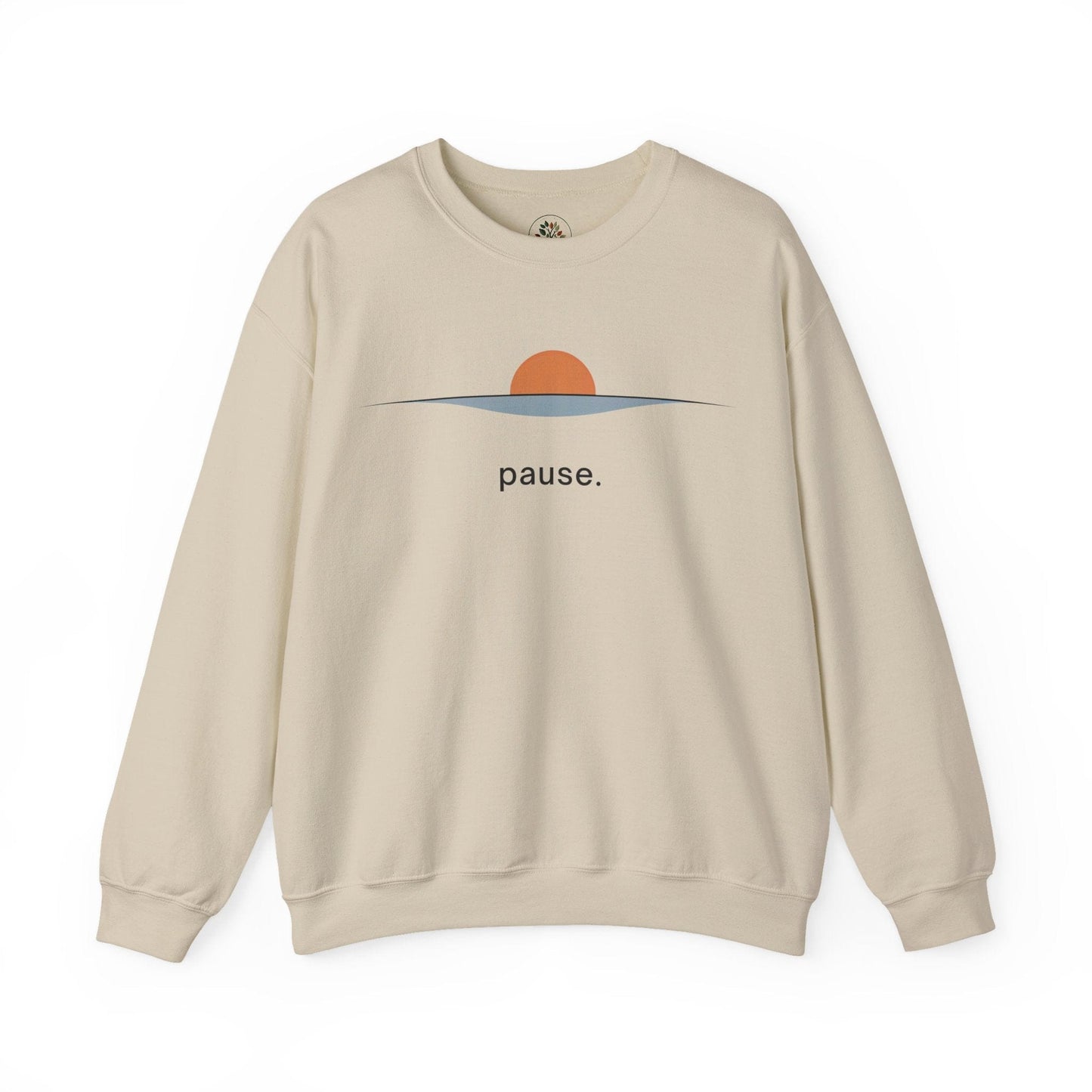 Sand | Pause Sweatshirt, front view