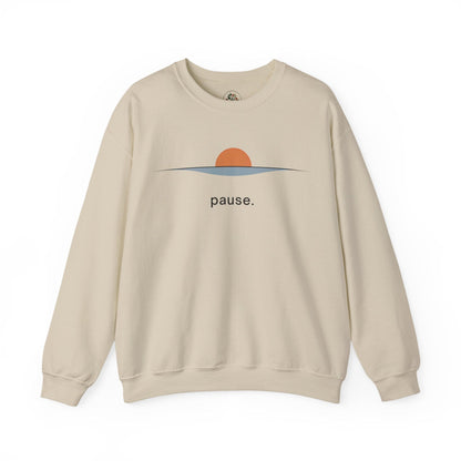 Sand | Pause Sweatshirt, front view
