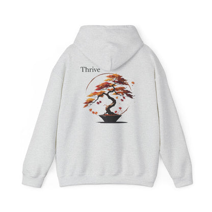 Ash | Thrive Hoodie, back design view
