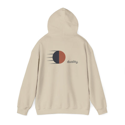 Sand | Duality Hoodie, back view 2