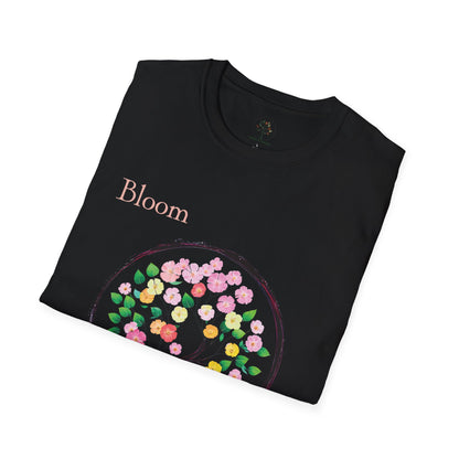 Black | Bloom, folded view