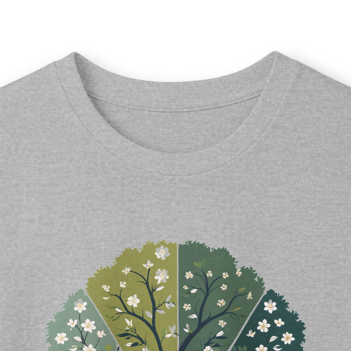 Sport Grey | Circle of Season Long Sleeve Tee, folded view