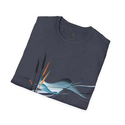Heather Navy | Exhale, folded view