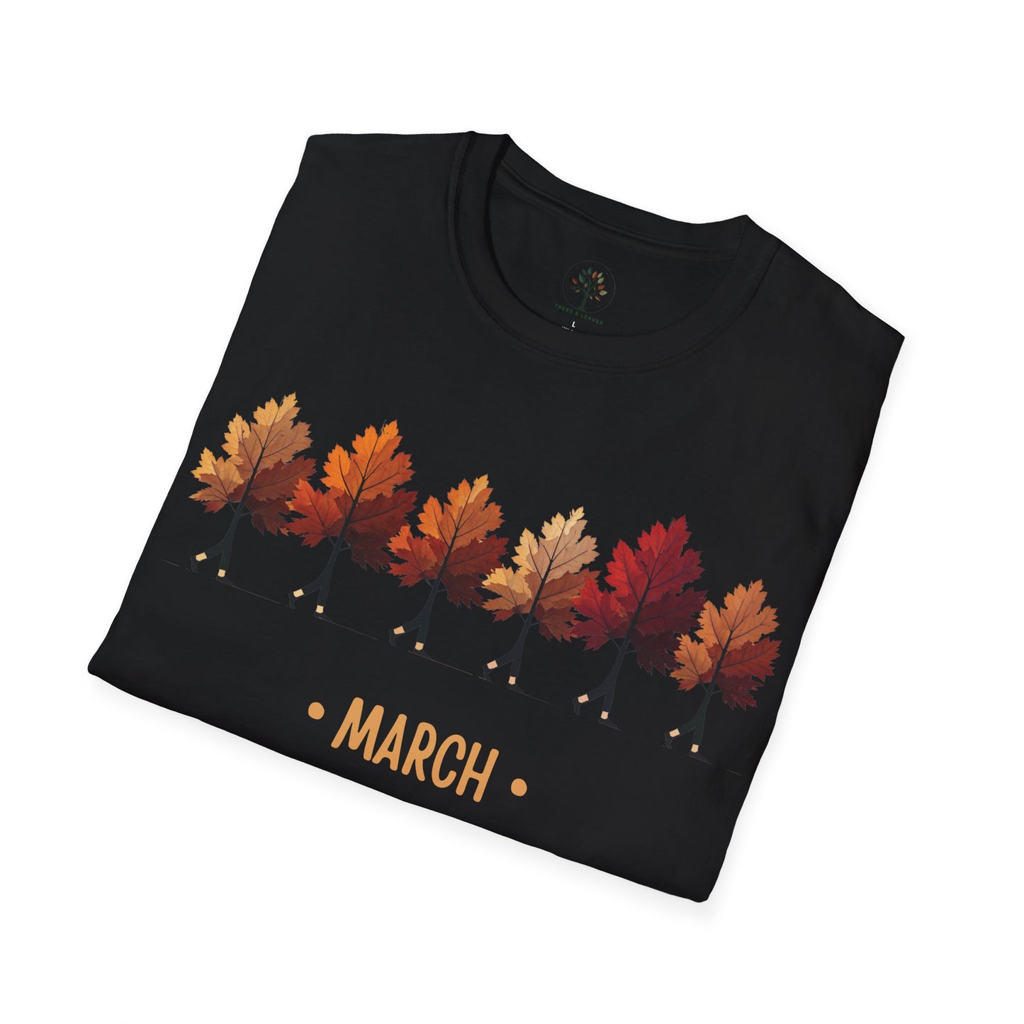 Black | March with the Maples, folded view