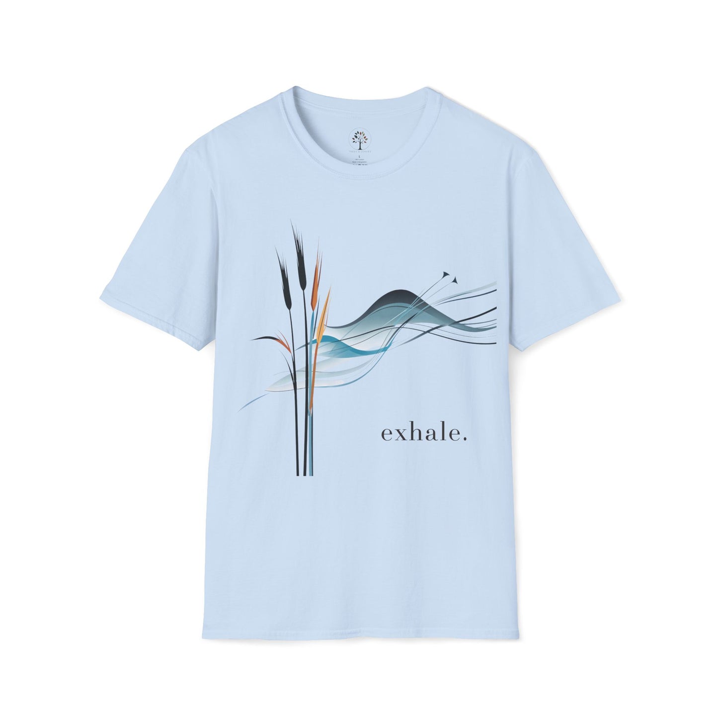 Light Blue | Exhale, front view