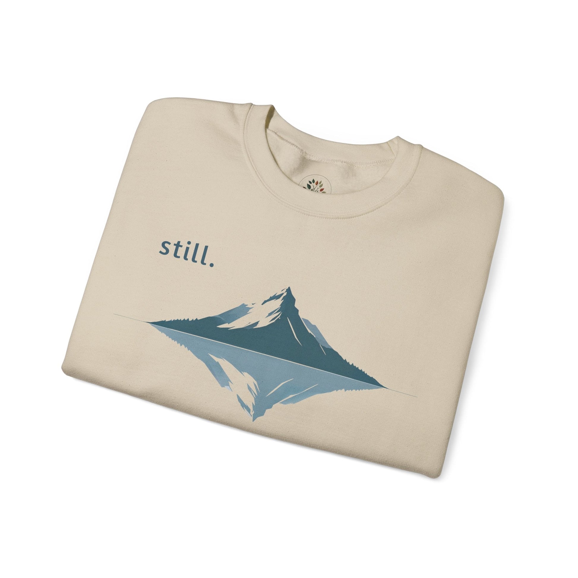 Sand | Still Sweatshirt, folded view