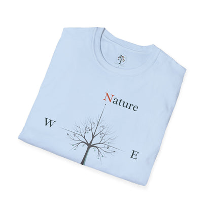Navy | Nature Is My Compass, folded view
