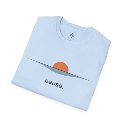 Light Blue | Pause, folded view