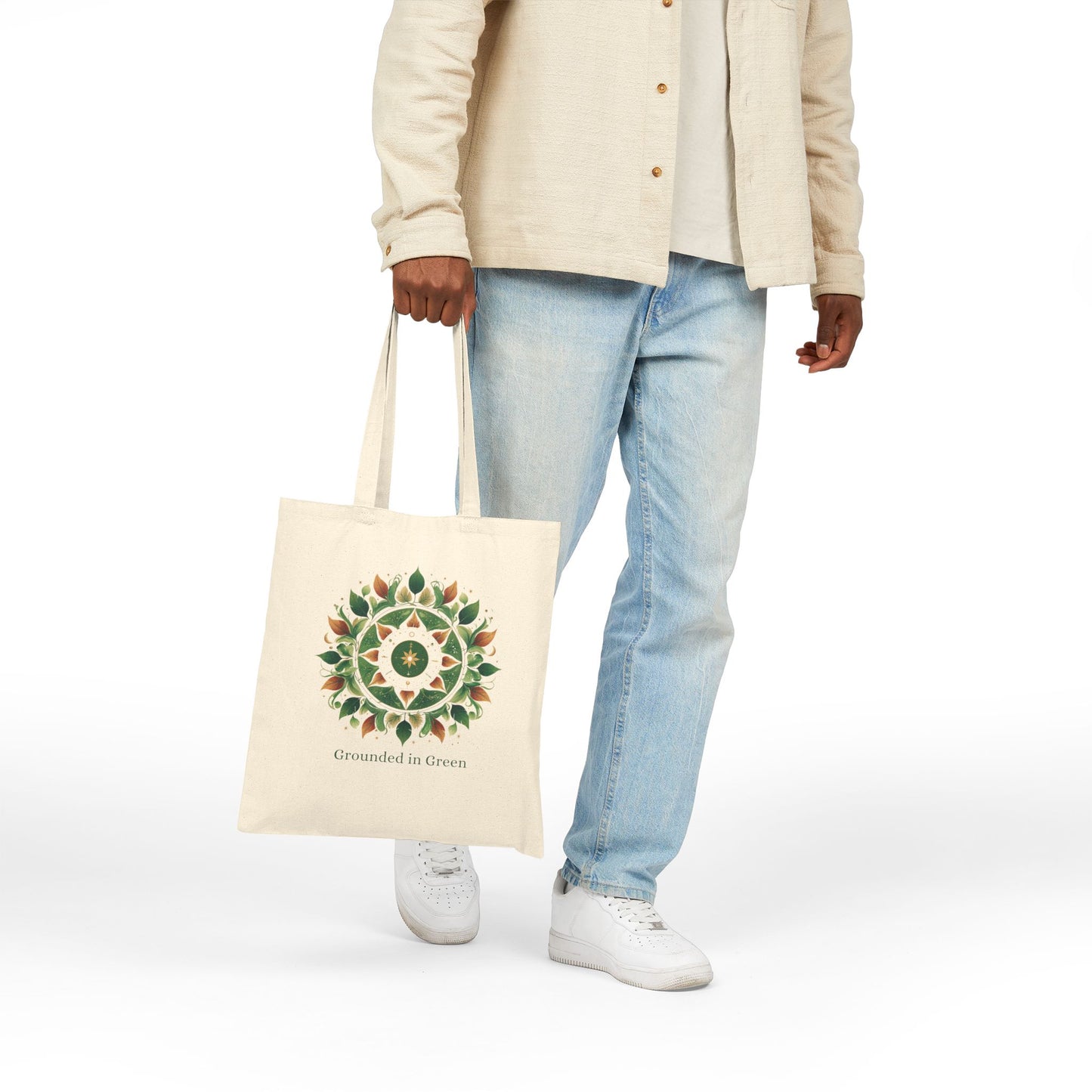 Grounded in Green Tote Bag