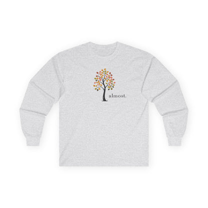 Ash | Almost Long Sleeve, front view