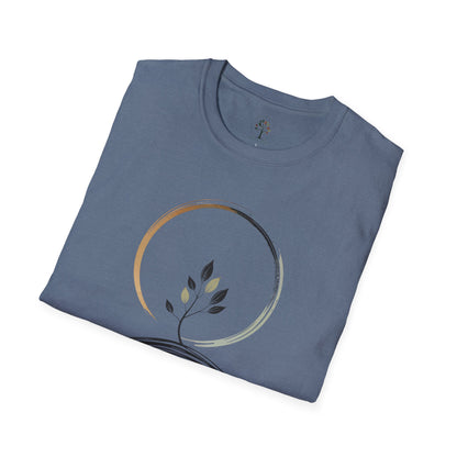 Heather Indigo | Grow, folded view