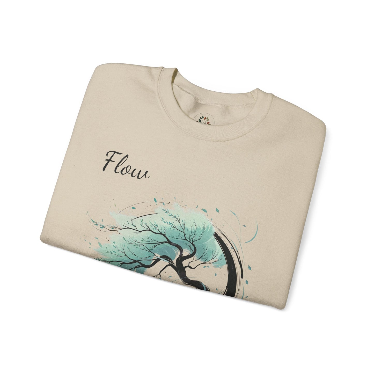 Sand | Flow Sweatshirt, folded view