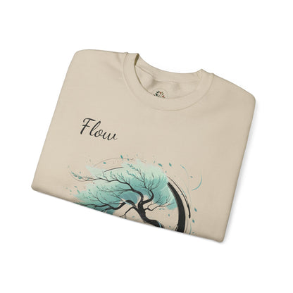 Sand | Flow Sweatshirt, folded view
