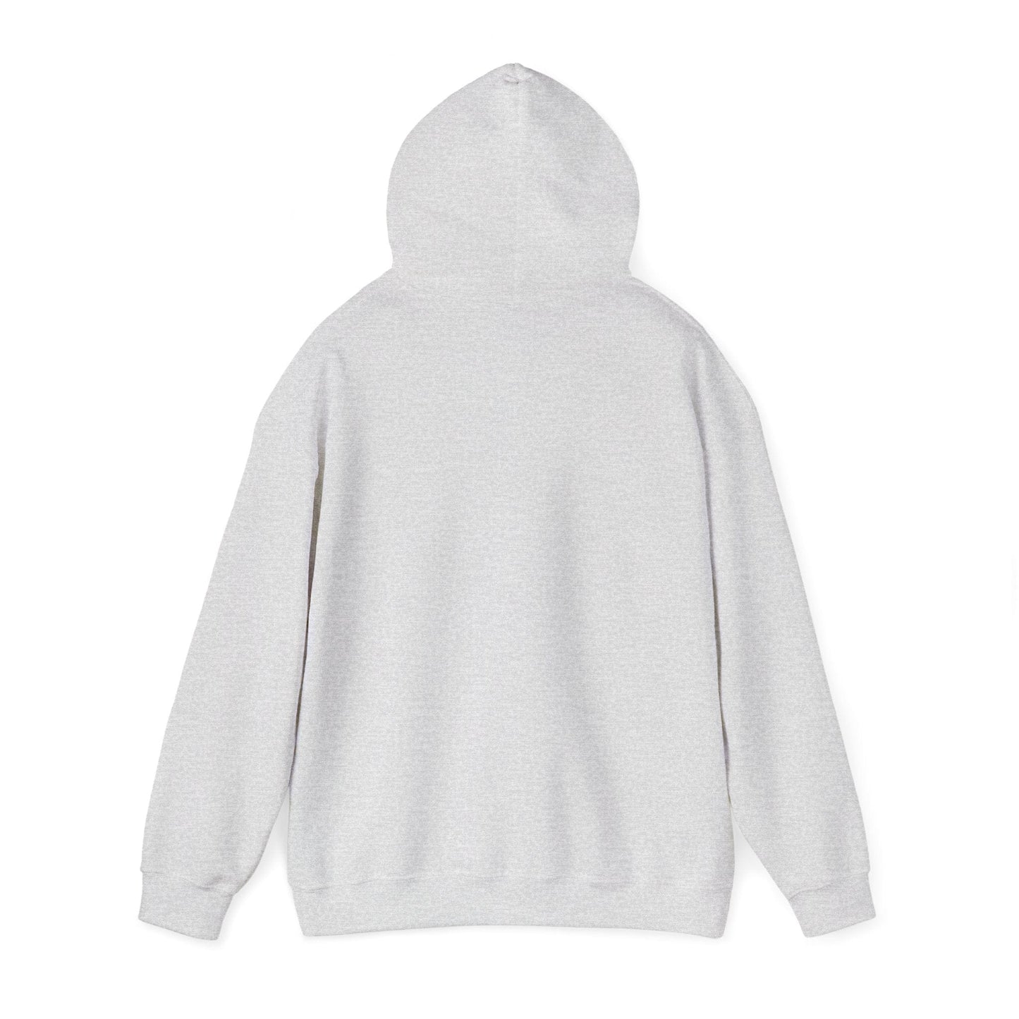 Ash | Small front logo Hoodie, back view 2