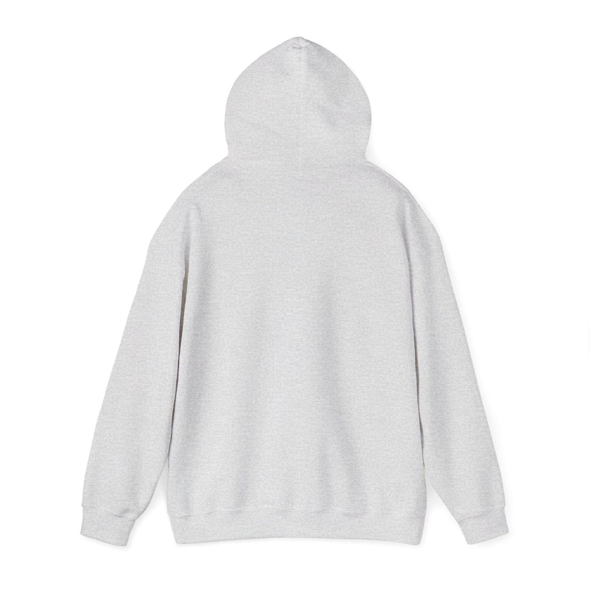 Ash | Small front logo Hoodie, back view 2