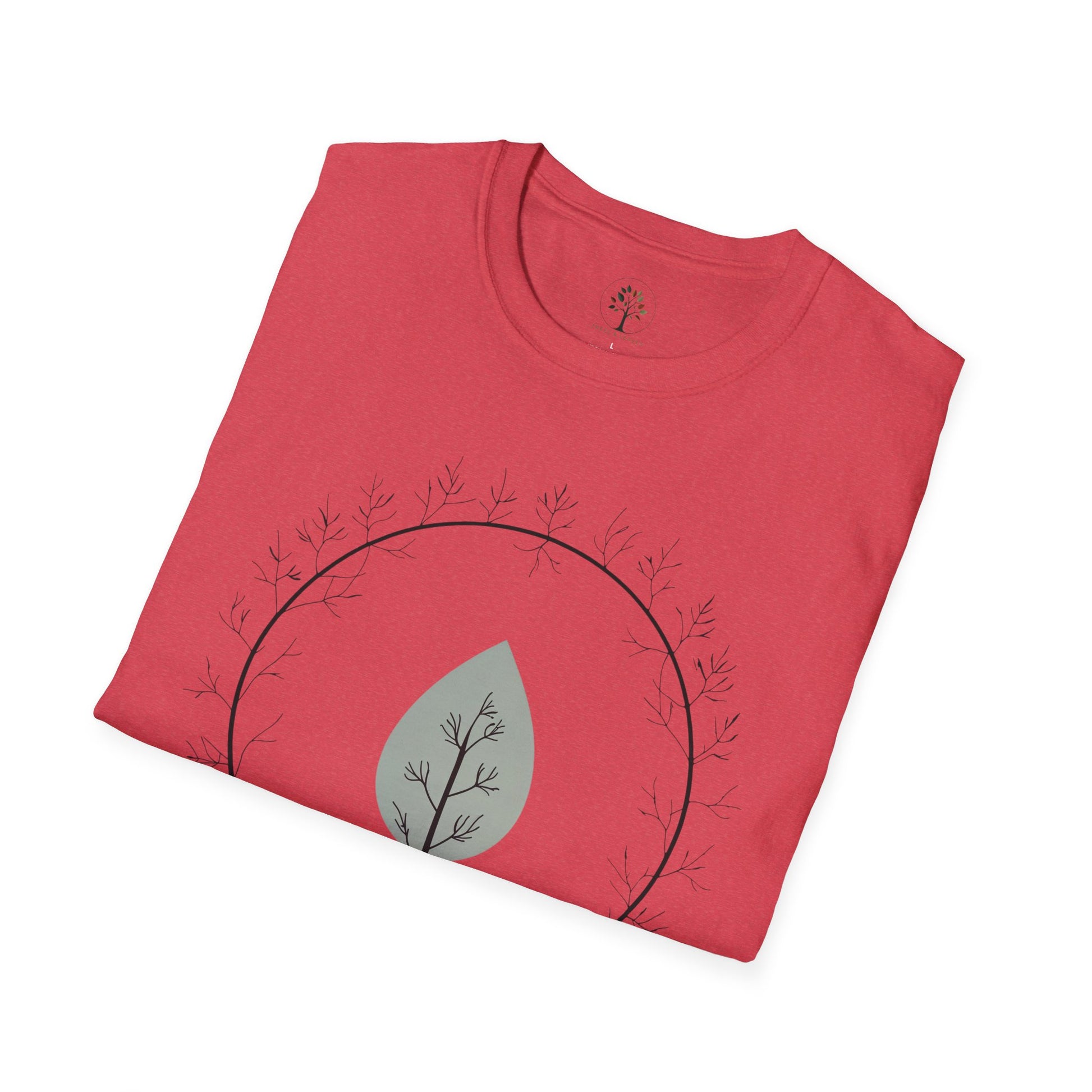 Heather Red | Leaf of Life, folded view