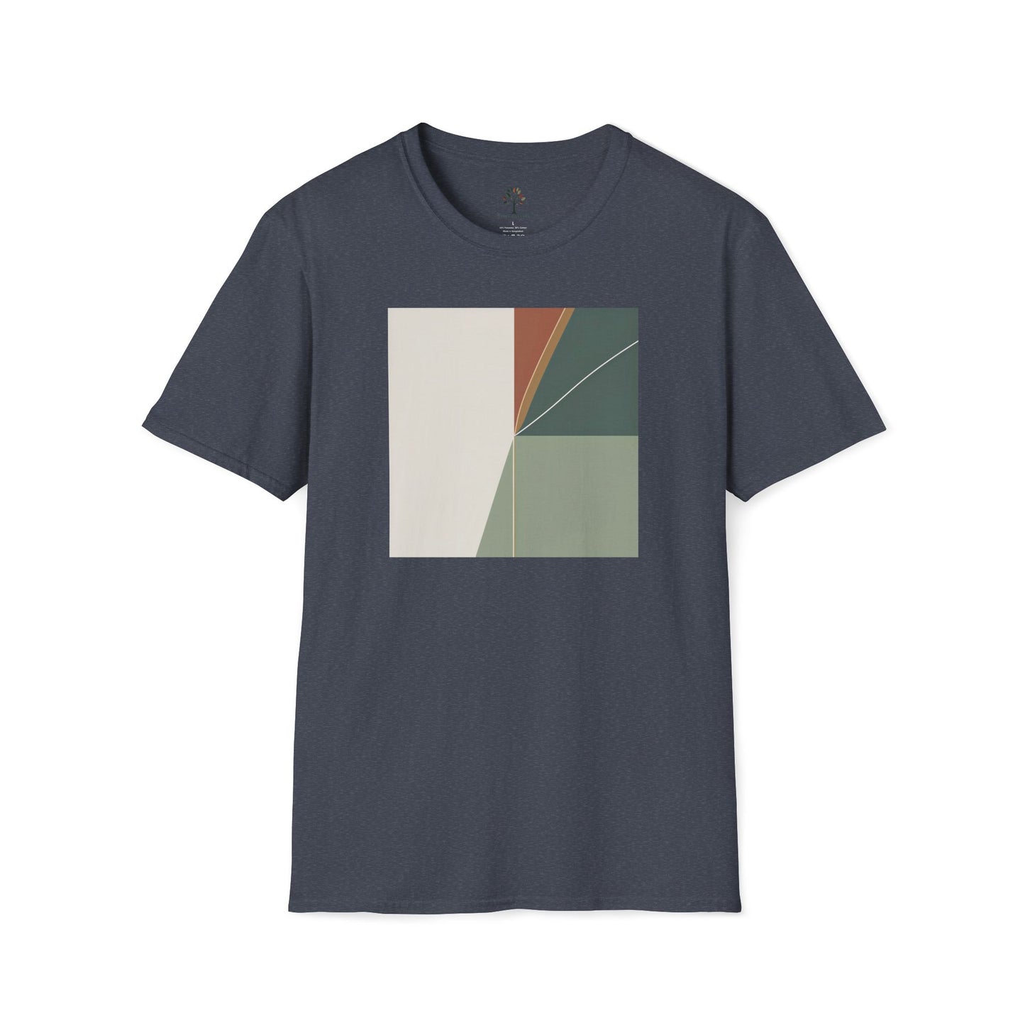 Heather Navy | Divide, front view
