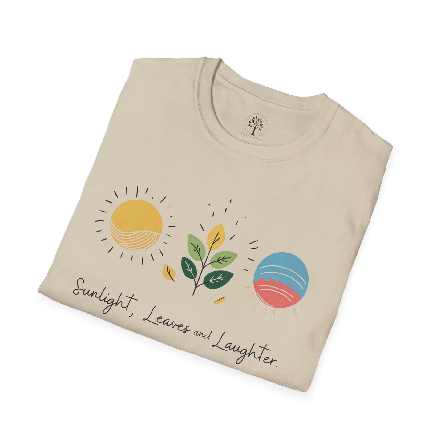 Sand | Sunlight, Leaves, and Laughter, folded view
