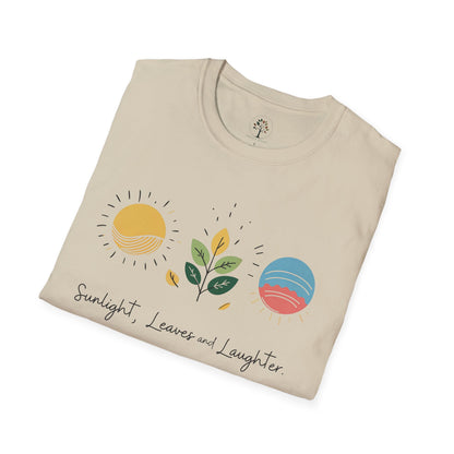 Sand | Sunlight, Leaves, and Laughter, folded view