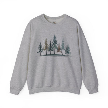 Sport Grey | Silent Pines Sweatshirt, front view