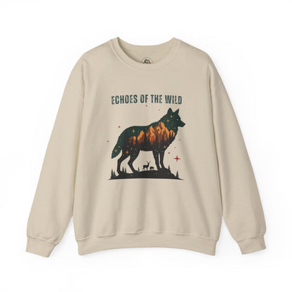 Sand | Echoes of the Wild Sweatshirt, front view