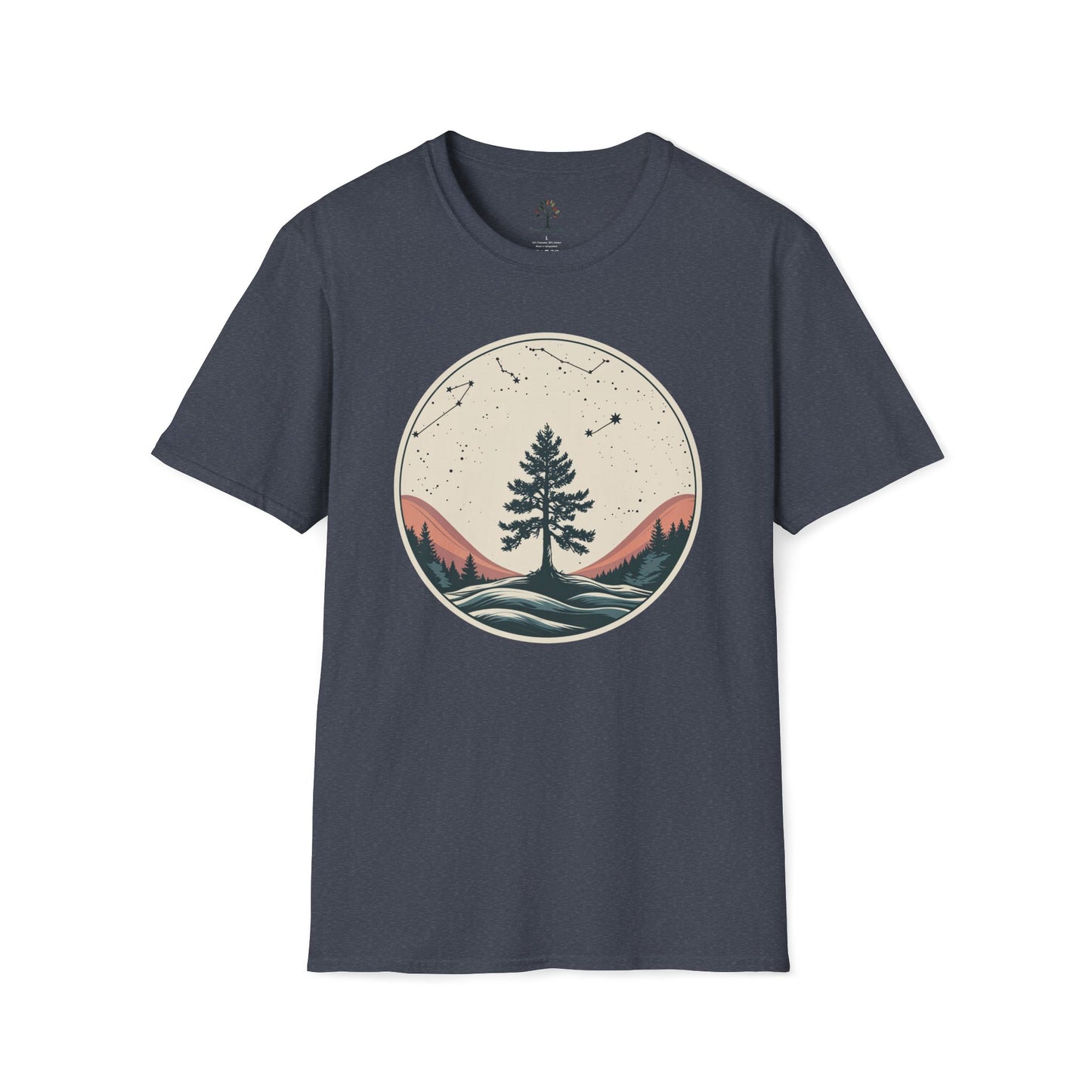 Heather Navy | Rooted in Stars, front view