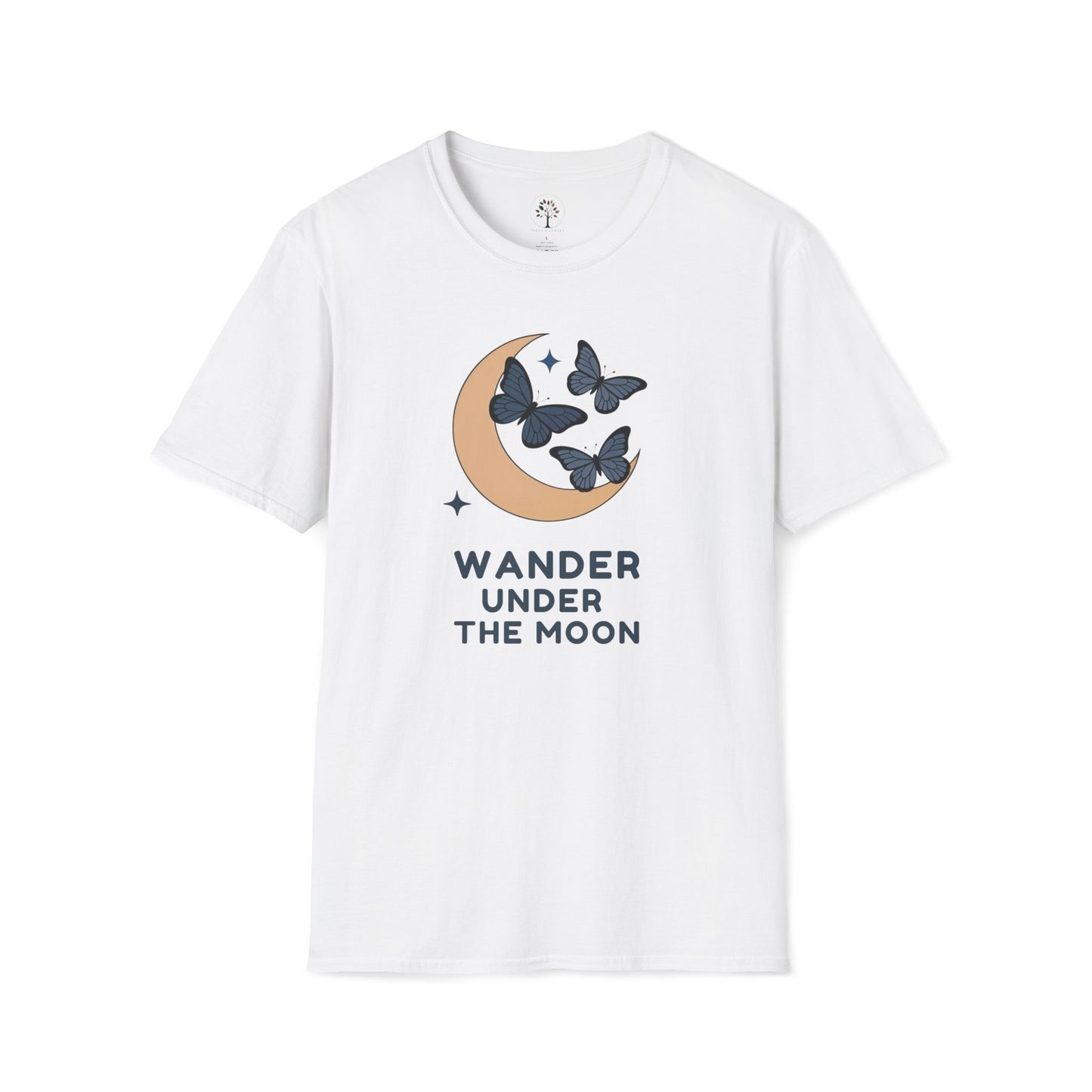 White | Wander under the Moon, front view