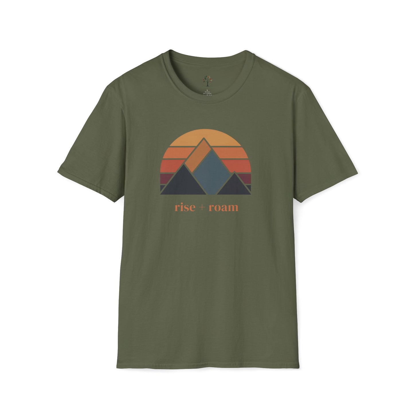 Military Green | Rise +Roam, front view