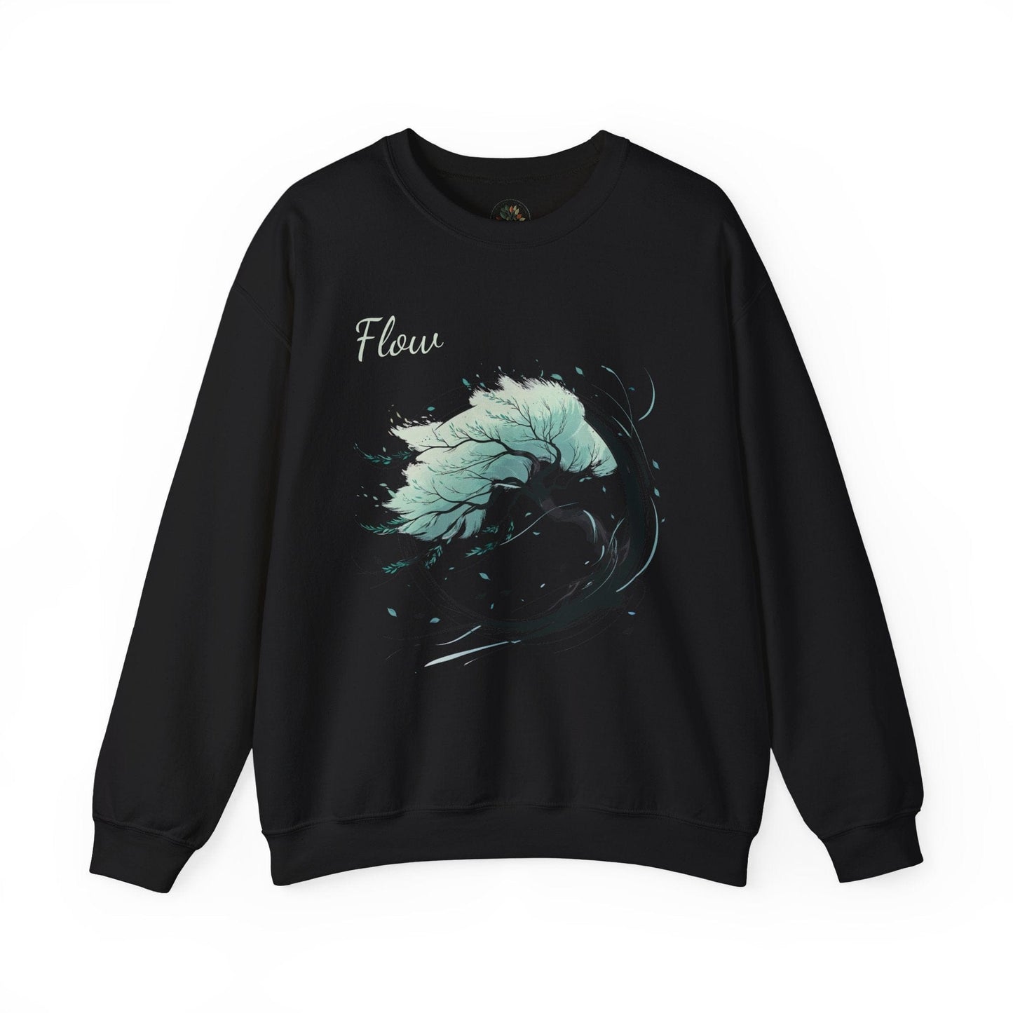 Black | Flow Sweatshirt, front view