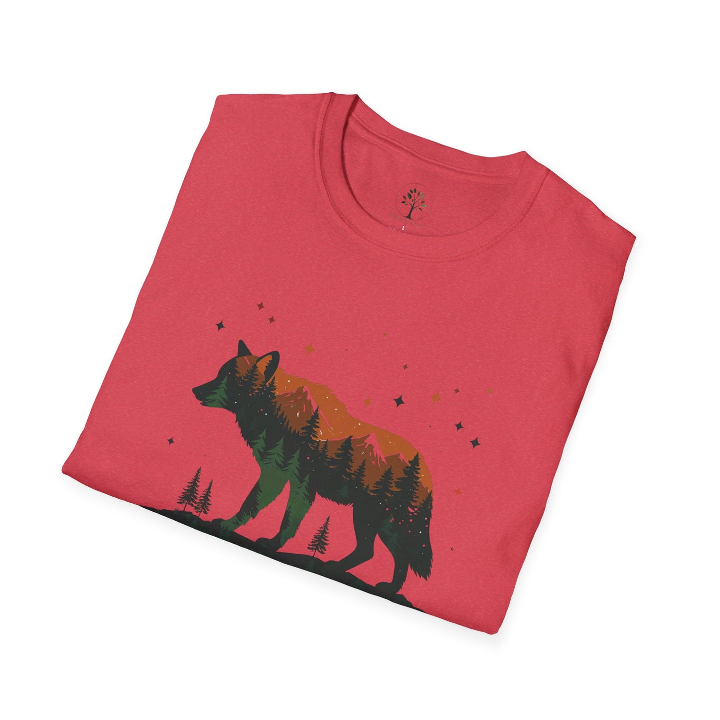 Heather Red | Spirit of the Wild, folded view