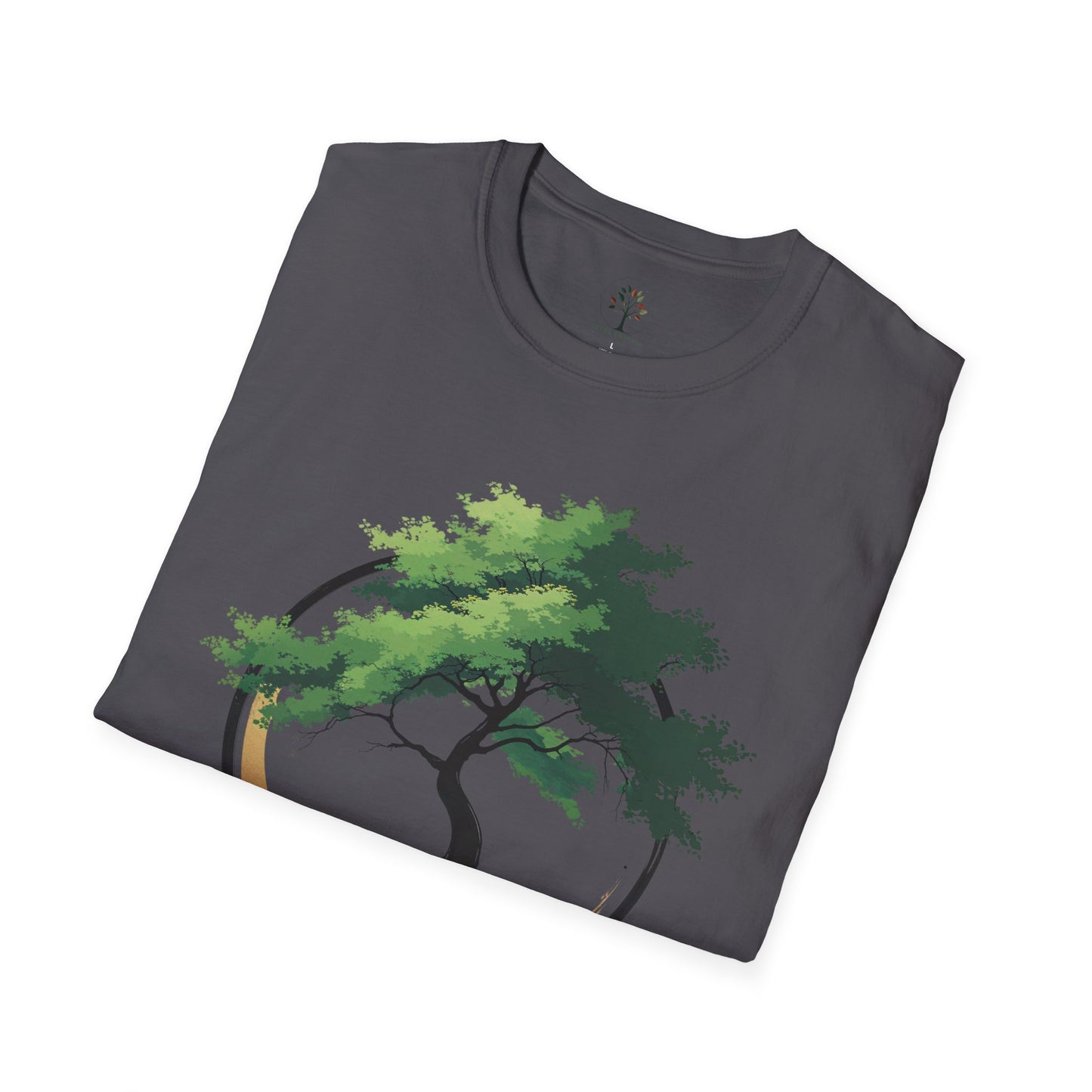 Charcoal | The Zen Tree, folded view