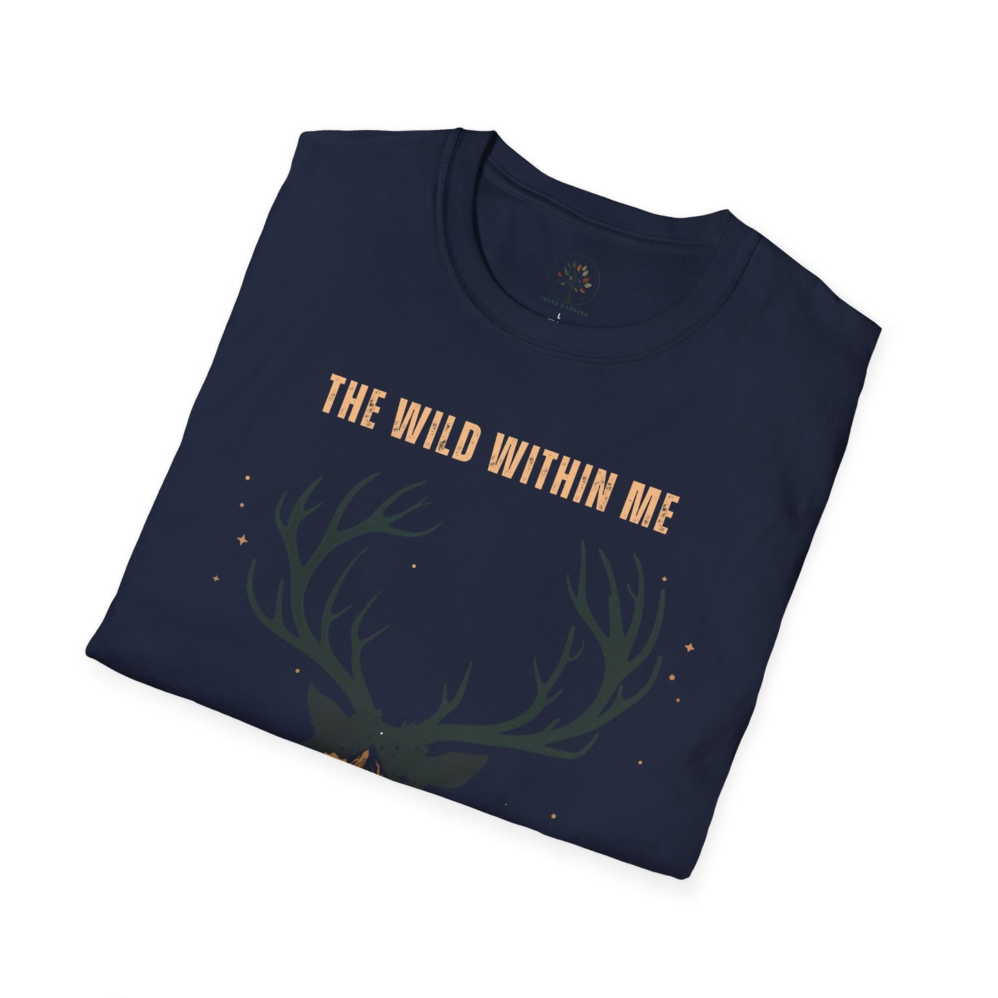 Navy | The Wild Within Me, folded view