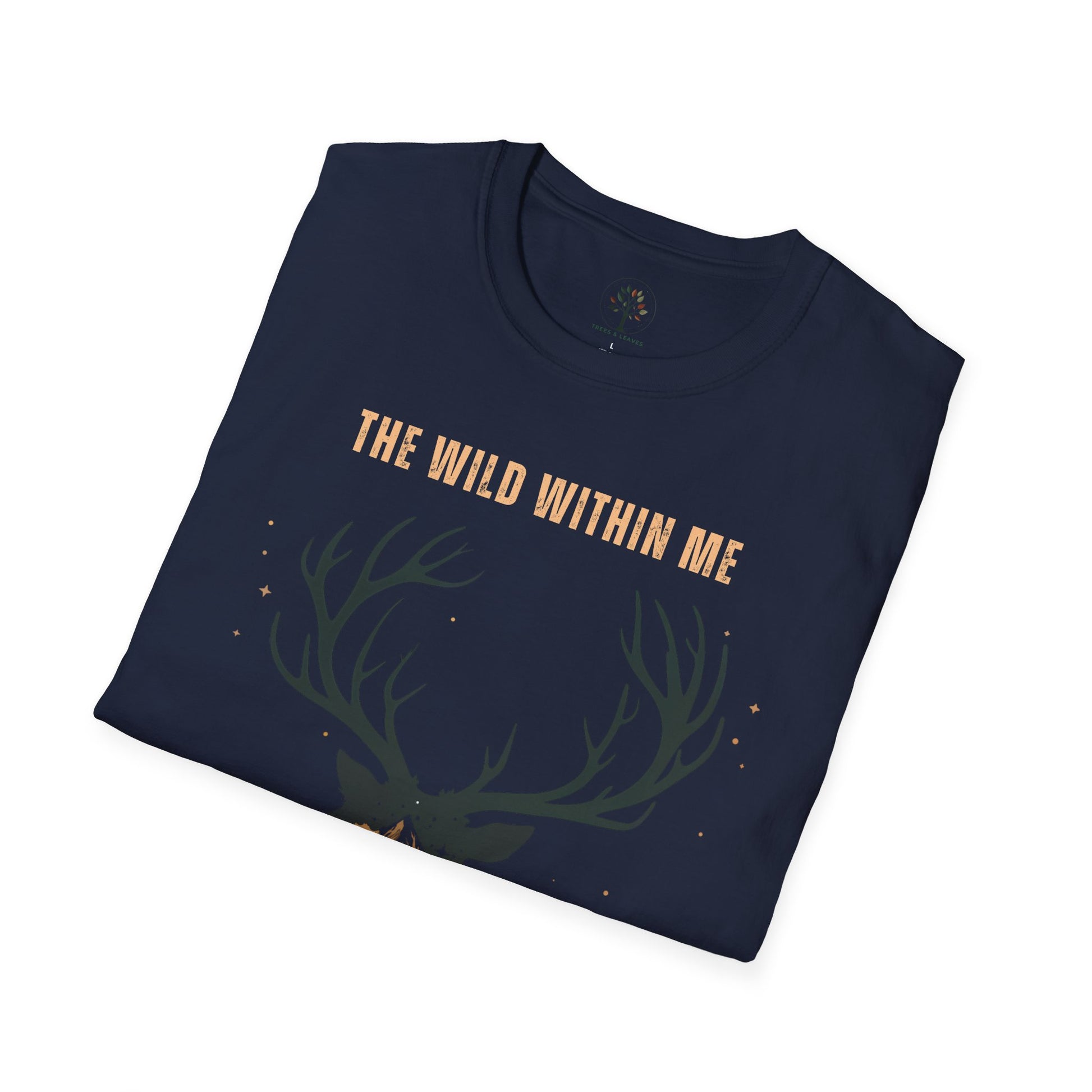 Navy | The Wild Within Me, folded view