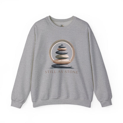 Sport Grey | Still as Stone Sweatshirt, front view