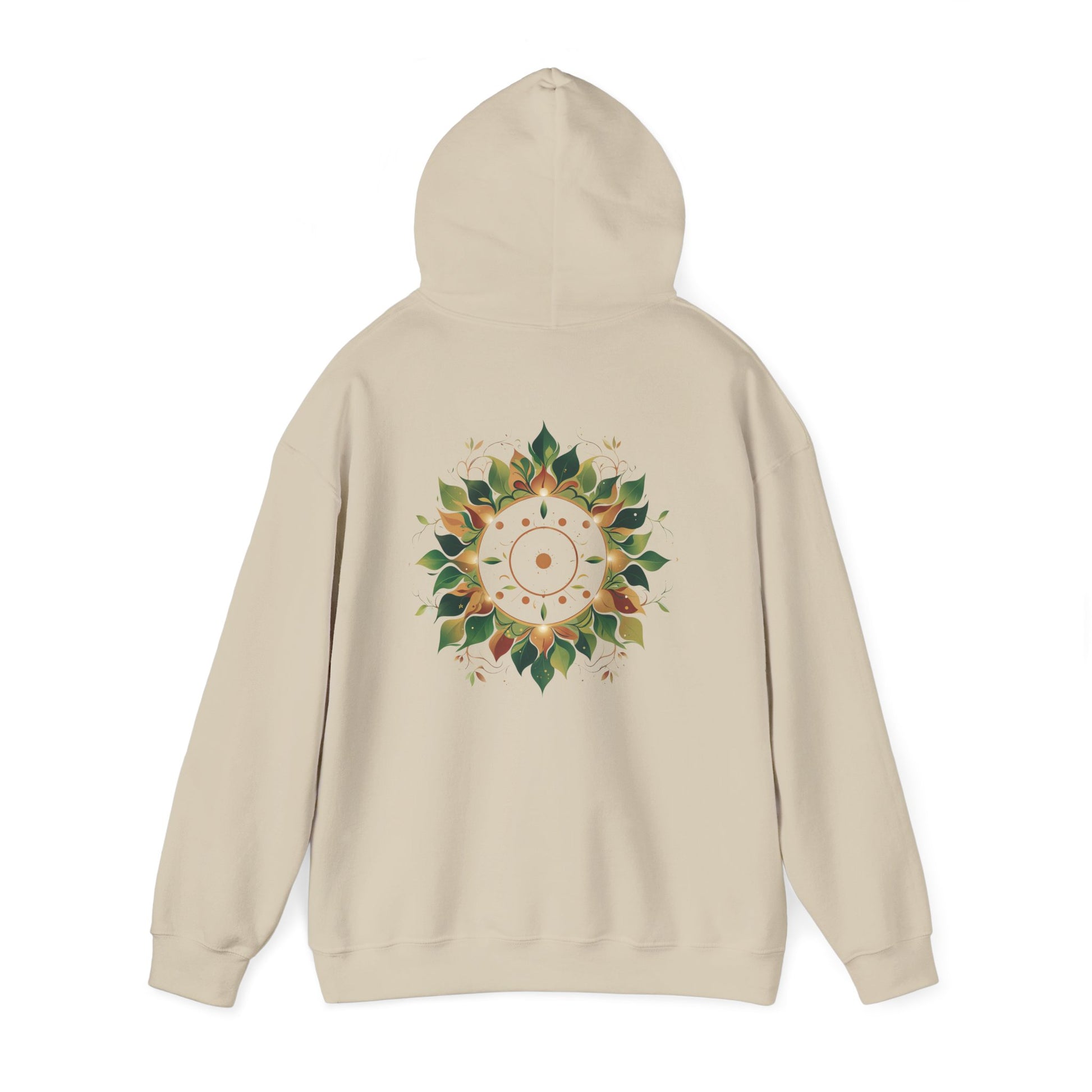 Sand | Solar Bloom Hoodie, back view 2
