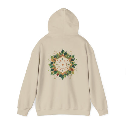 Sand | Solar Bloom Hoodie, back view 2
