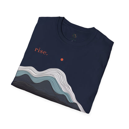 Navy | Rise, folded view