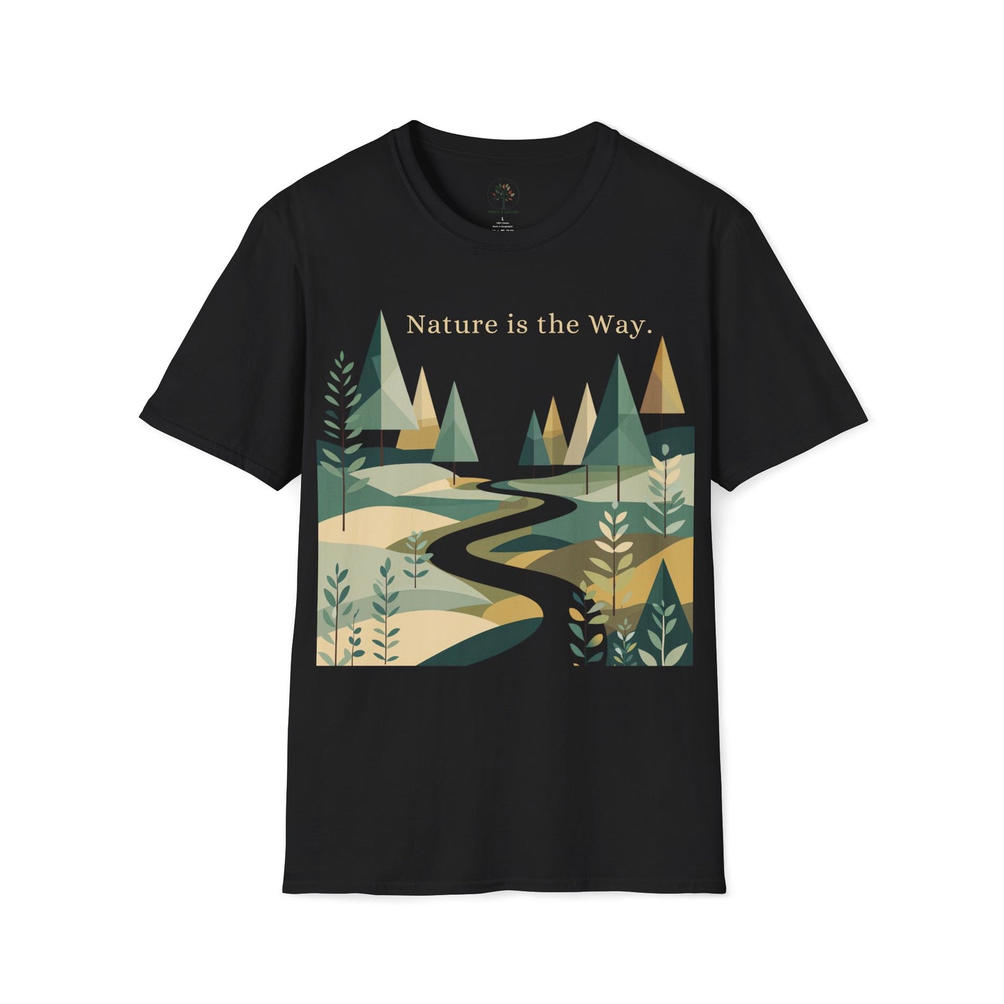 Black | Nature is the Way, front view