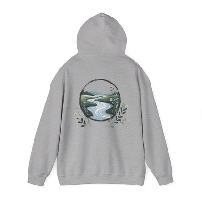 Sport Grey | River of Grace Hoodie, back view 2