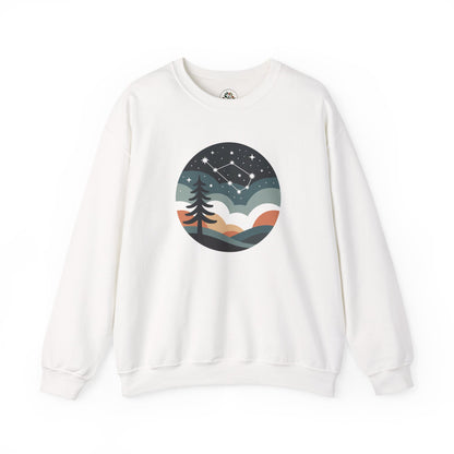 White | North Sweatshirt, front view