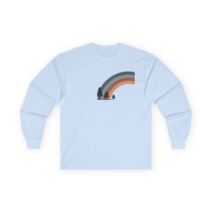 Light Blue | Horizon Arch Long Sleeve, front view