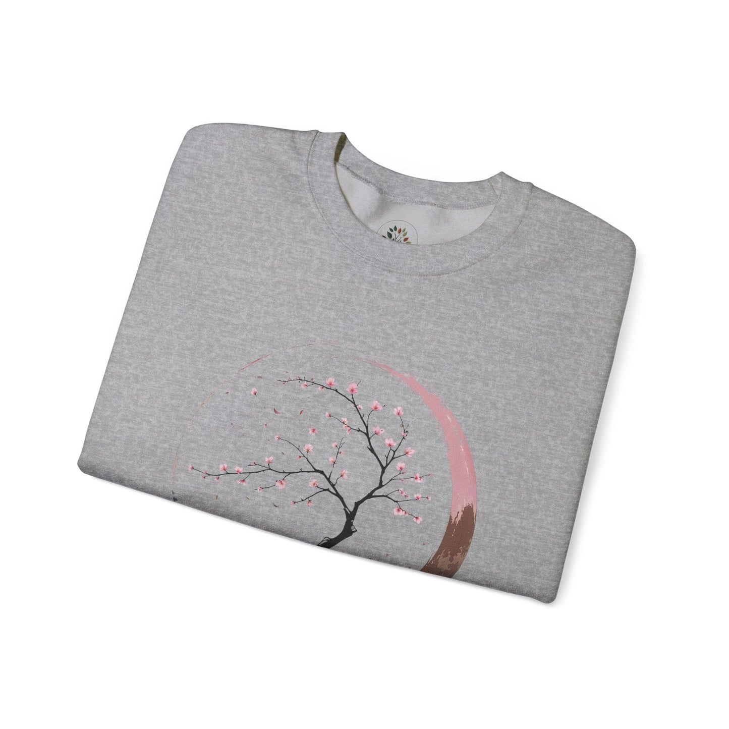 Sport Grey | Sakura Silence Sweatshirt, folded view