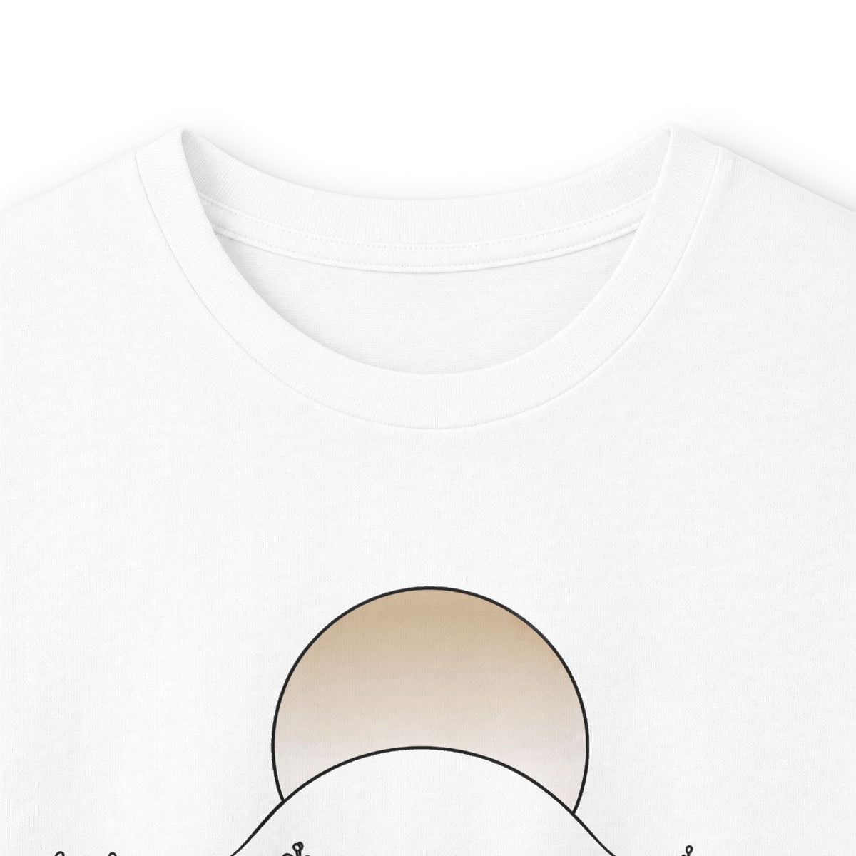 White | Into the Wild Long Sleeve, folded view