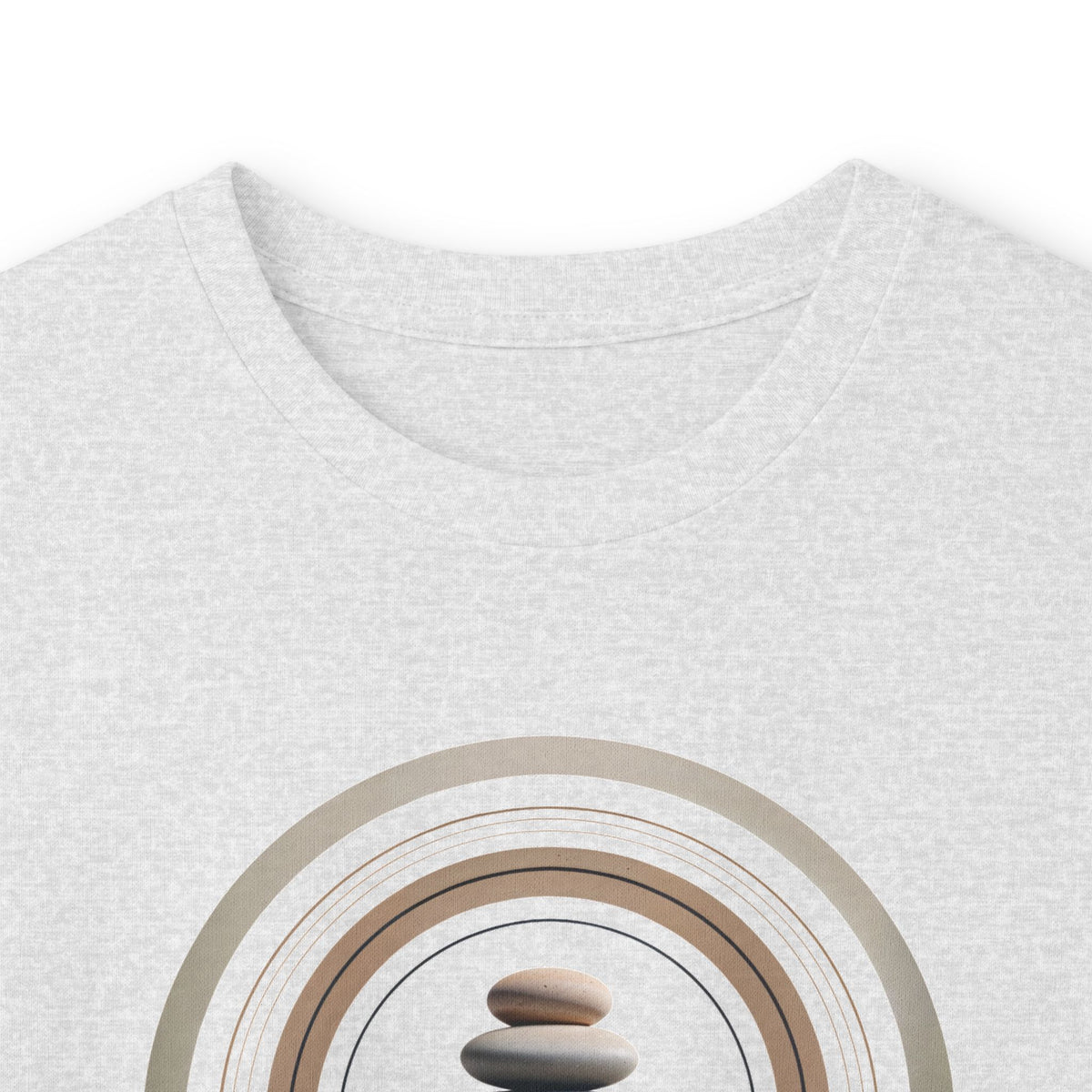 Ash | Echoes of Calm Long Sleeve Tee, folded view