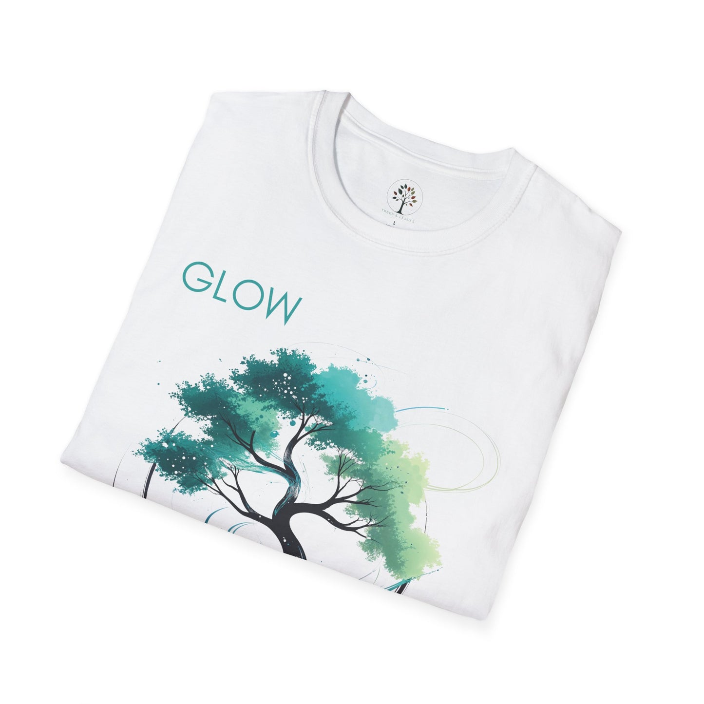 White | Glow, folded view