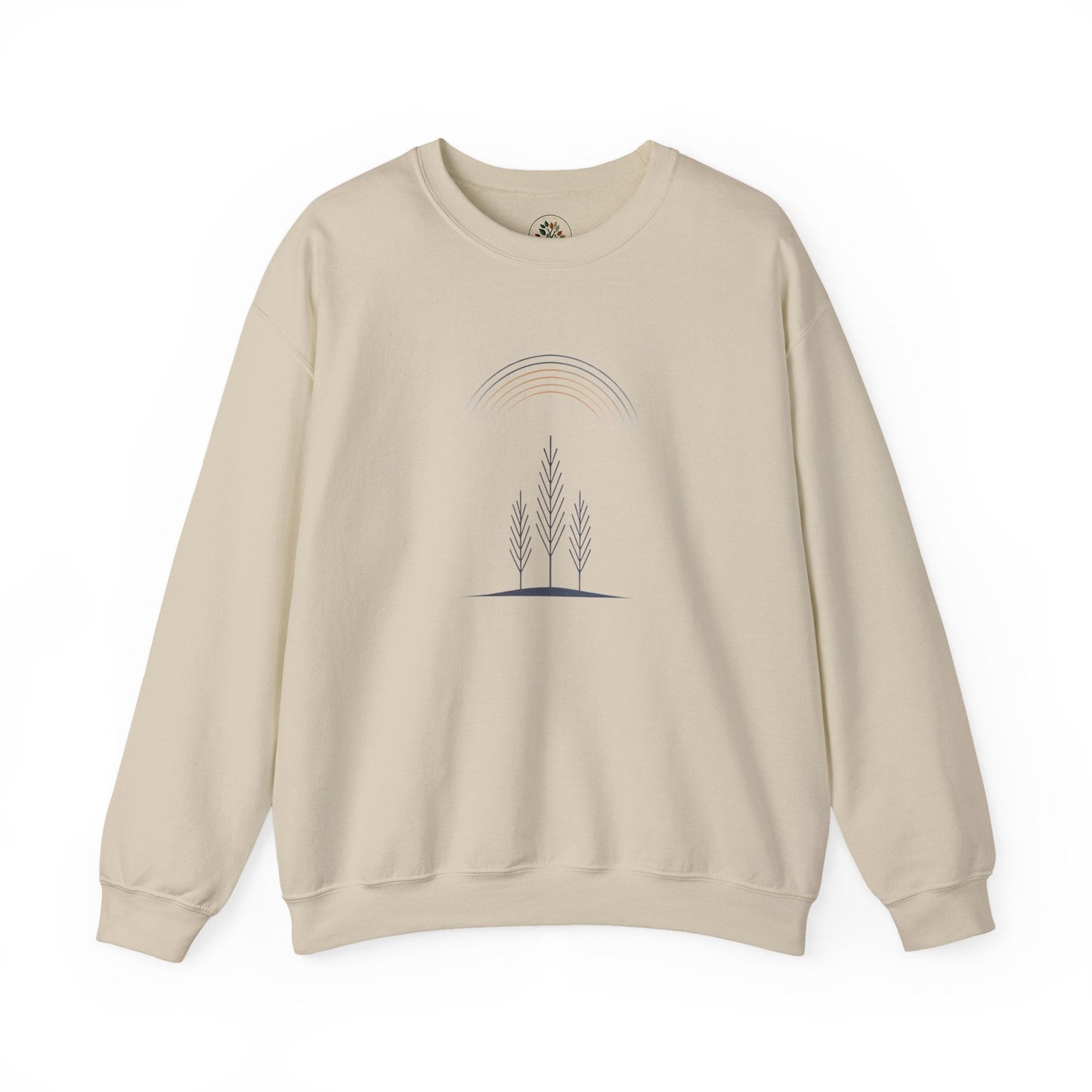 Sand | Quiet Arc Sweatshirt, front view